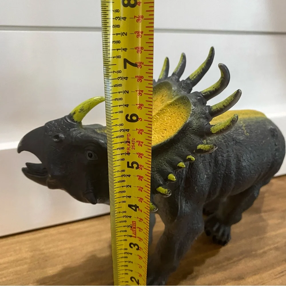Styracosaurus 2013 Toy Major‎ Trading 2013 Rubber Dinosaur